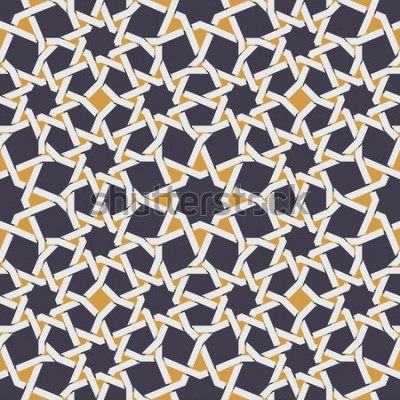 Fotobehang Geometrisch sterpatroon