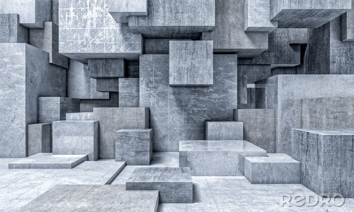 Fotobehang Geometrische 3