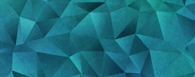 Fotobehang Geometrische turquoise textuur
