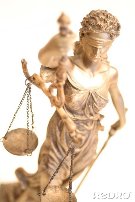 Fotobehang Gerechtigheid
