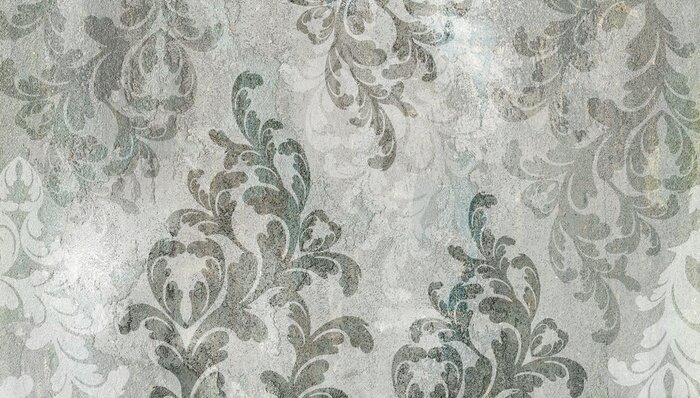 Fotobehang Gestileerde ornamenten in een elegante opstelling