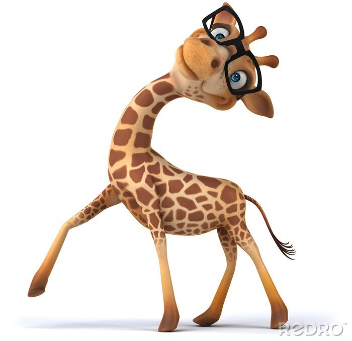 Fotobehang Giraffe