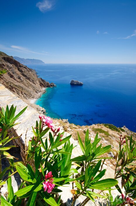 Fotobehang Griekse bergkust