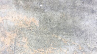 Fotobehang Grijs beton met oranje spatten