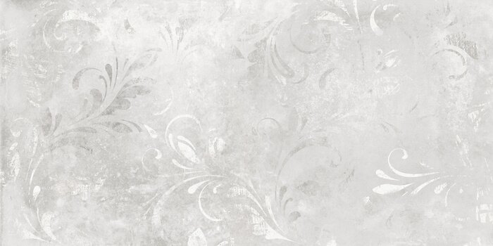 Fotobehang Grijze betonnen achtergrond met ornamenten