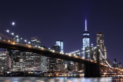 Fotobehang Hangbrug in New York