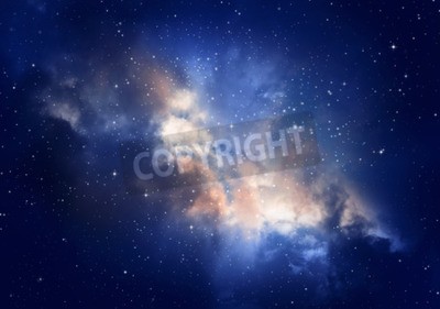 Fotobehang Hemel vol sterren