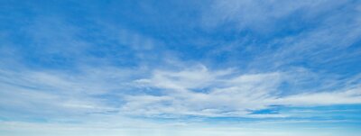 Fotobehang Hemelwitte wolken