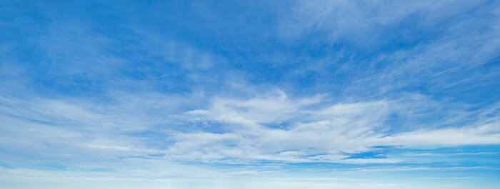 Fotobehang Hemelwitte wolken