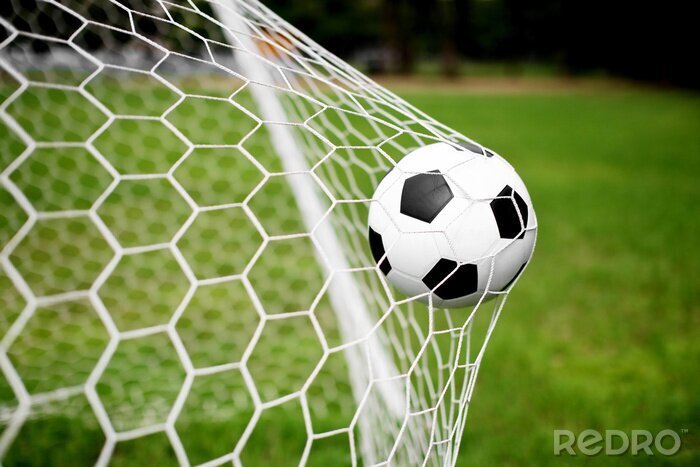 Fotobehang Het doelvenster raken