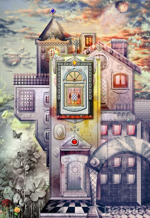 Fotobehang Het geheim koninkrijk serie