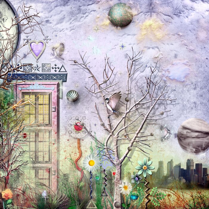 Fotobehang Het geheim koninkrijk serie