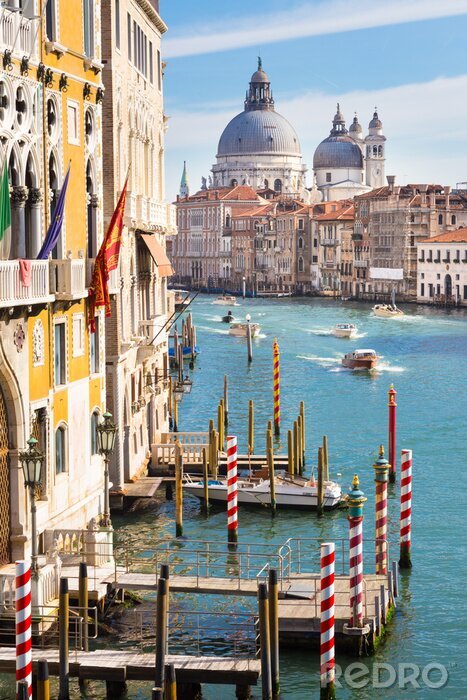 Fotobehang Het hoofdkanaal in Venetië