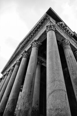 Fotobehang Het Pantheon, Rome, Italië