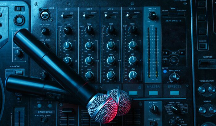 Fotobehang Hip-hop club