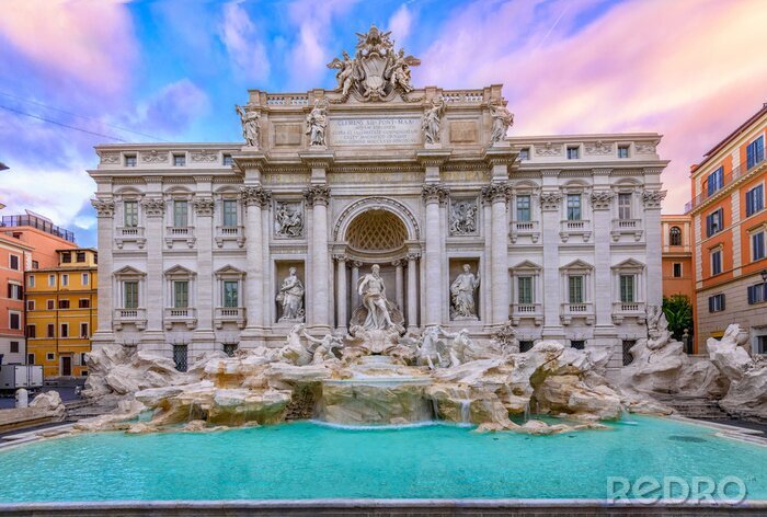 Fotobehang Historisch monument in Rome