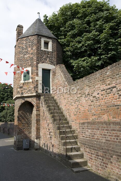 Fotobehang Historische Altstadt von Zons