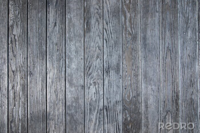 Fotobehang Houten planken grijs modern patroon