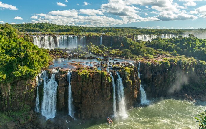 Fotobehang Iguazu Falls, Brazilië