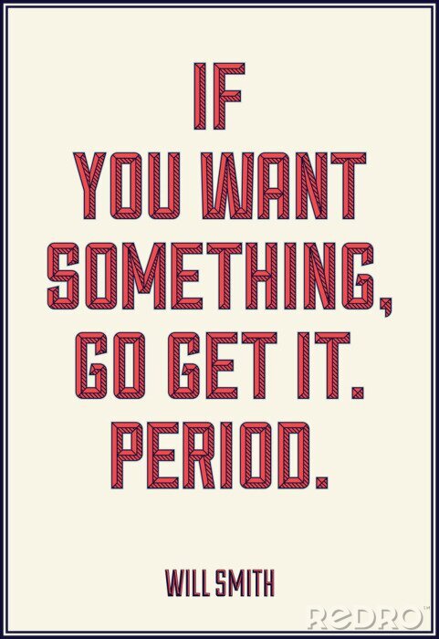 Fotobehang Inscriptie motivatie voor actie