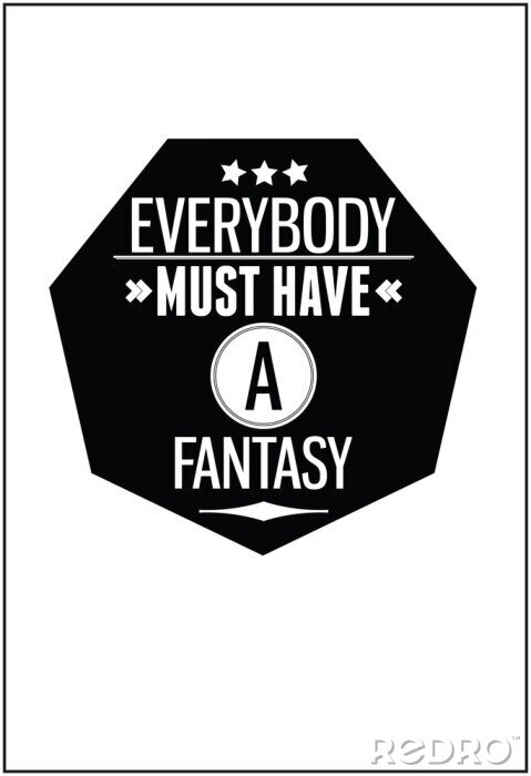 Fotobehang Inspirerend citaat over verbeelding