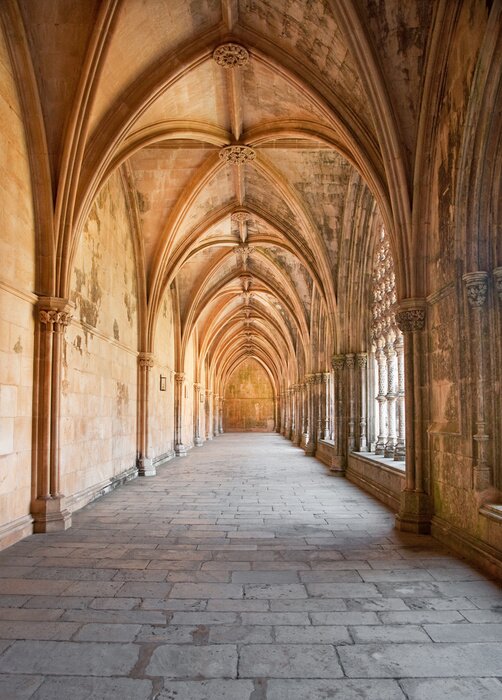 Fotobehang Interieur van de kathedraal
