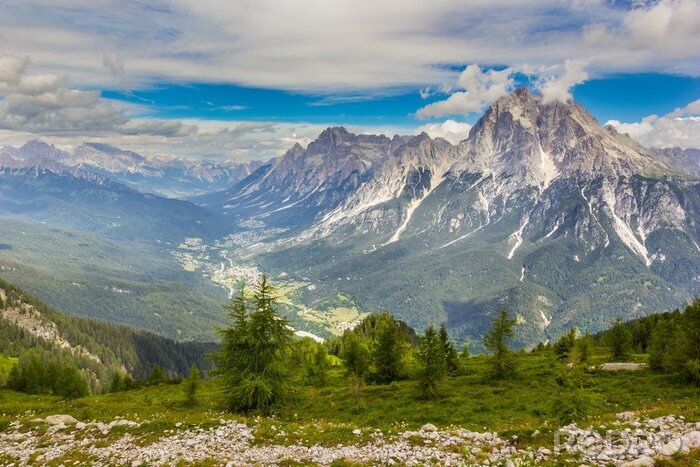 Fotobehang Italiaanse Alpen