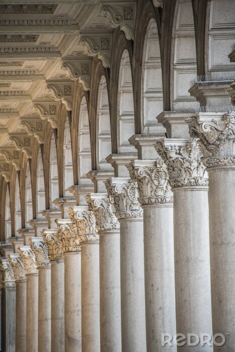 Fotobehang Italiaanse Columns