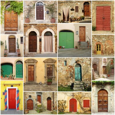italian deuropeningen collage