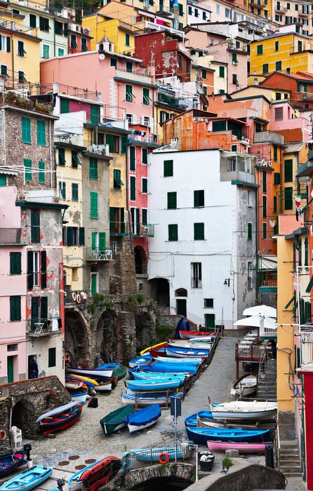 Fotobehang Italië. Cinque Terre National Park