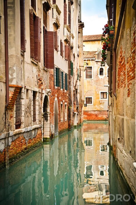 Fotobehang Kanaal in Venetië