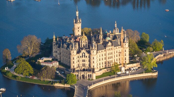 Fotobehang Kasteel van Schwerin