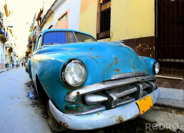 Fotobehang Klassieke oude auto