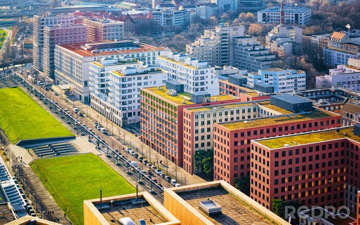 Fotobehang Kleurrijke architectuur in Berlijn