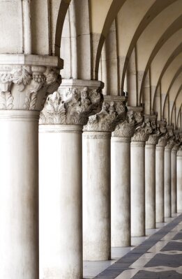 Fotobehang kolommen Venetië