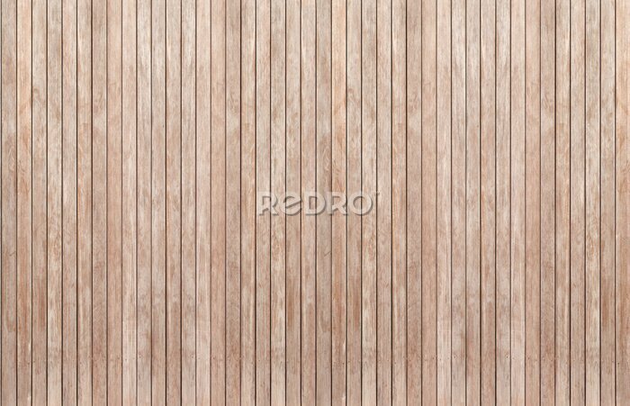 Fotobehang Lambrisering van smalle planken