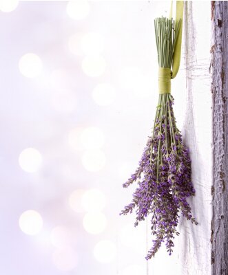 Fotobehang Lavendel in Provençaalse stijl