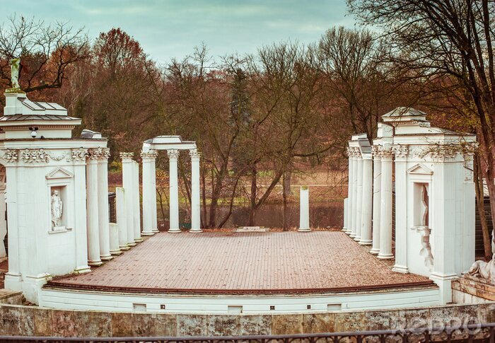 Fotobehang Łazienkipark