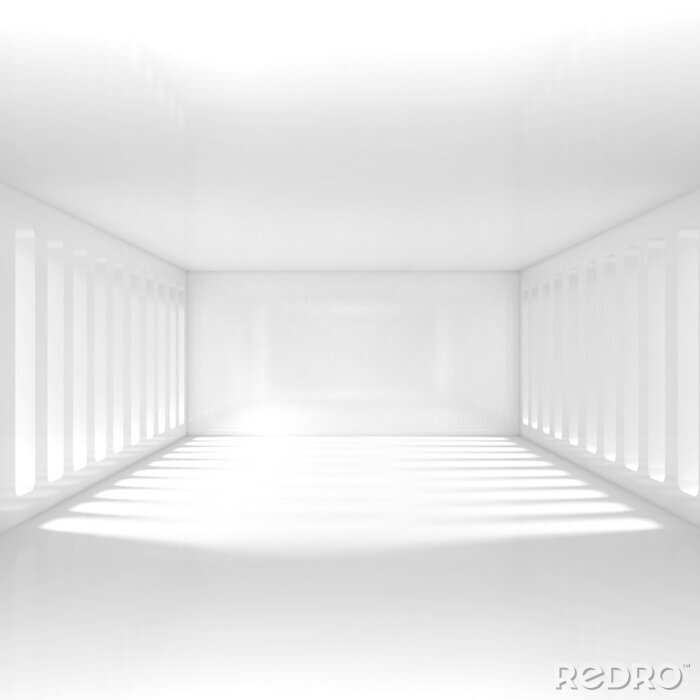 Fotobehang Licht ruimtelijk effect