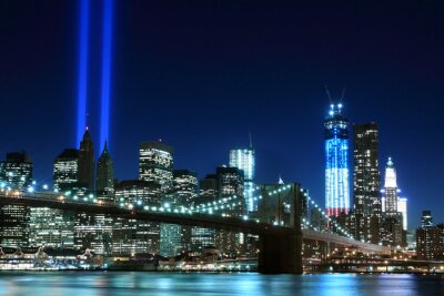 Fotobehang lichtspel in New York