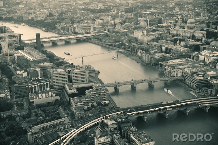 Fotobehang Londen luchtfoto