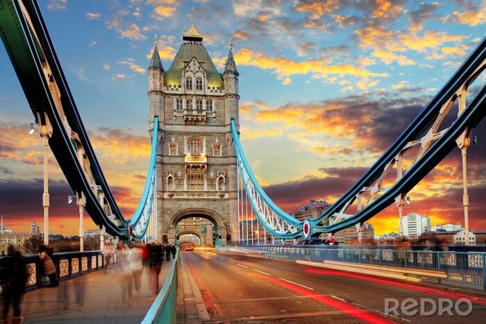 Fotobehang London, Tower Bridge