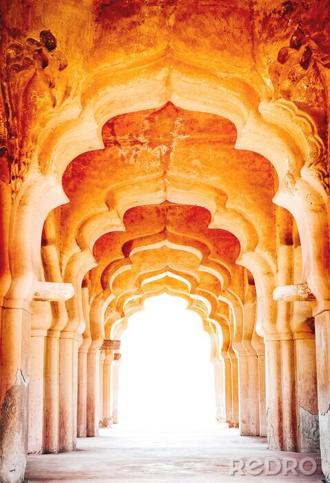 Fotobehang Lotus Mahal