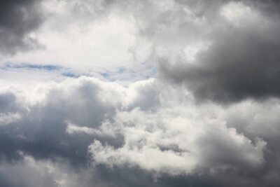 Fotobehang Lucht met stormwolken
