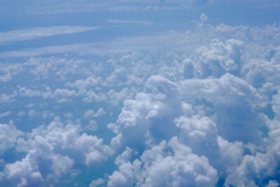 Fotobehang luchtwolk