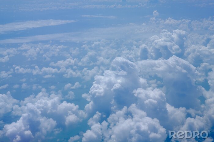Fotobehang luchtwolk