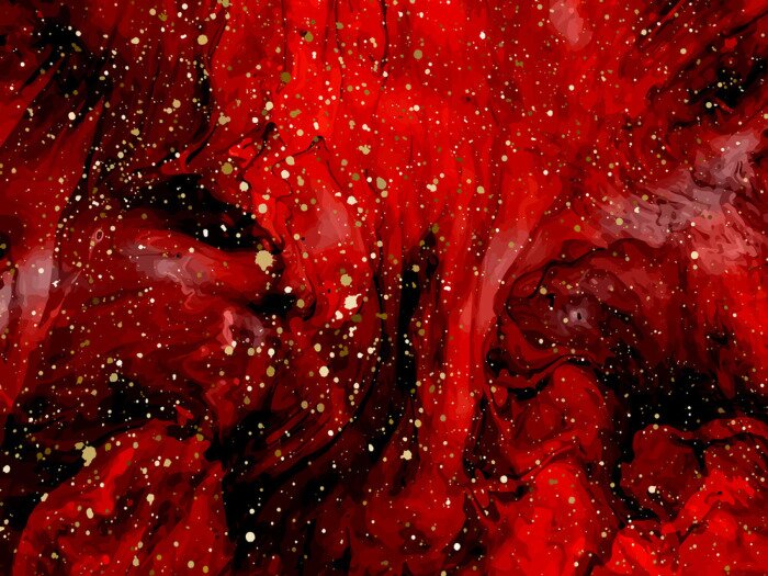 Fotobehang Luxe rood marmer