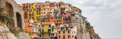 Fotobehang Manarola, Cinque Terre, Italië