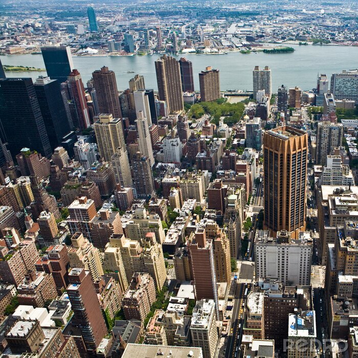 Fotobehang Manhattan skyline