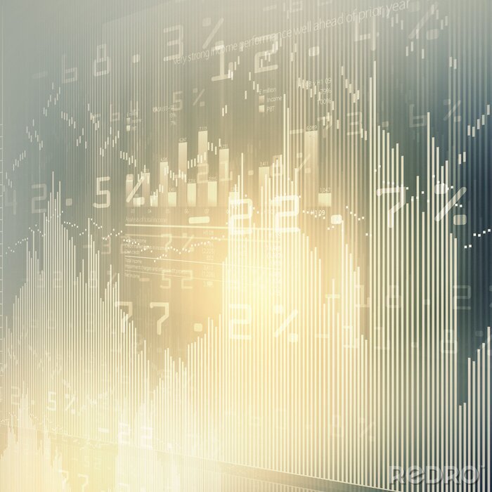 Fotobehang Marketing high tech achtergrond